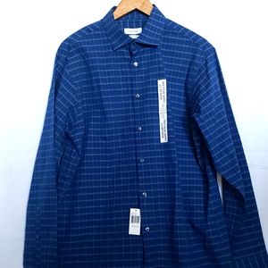 Calvin Klein Casual Blue Plaid